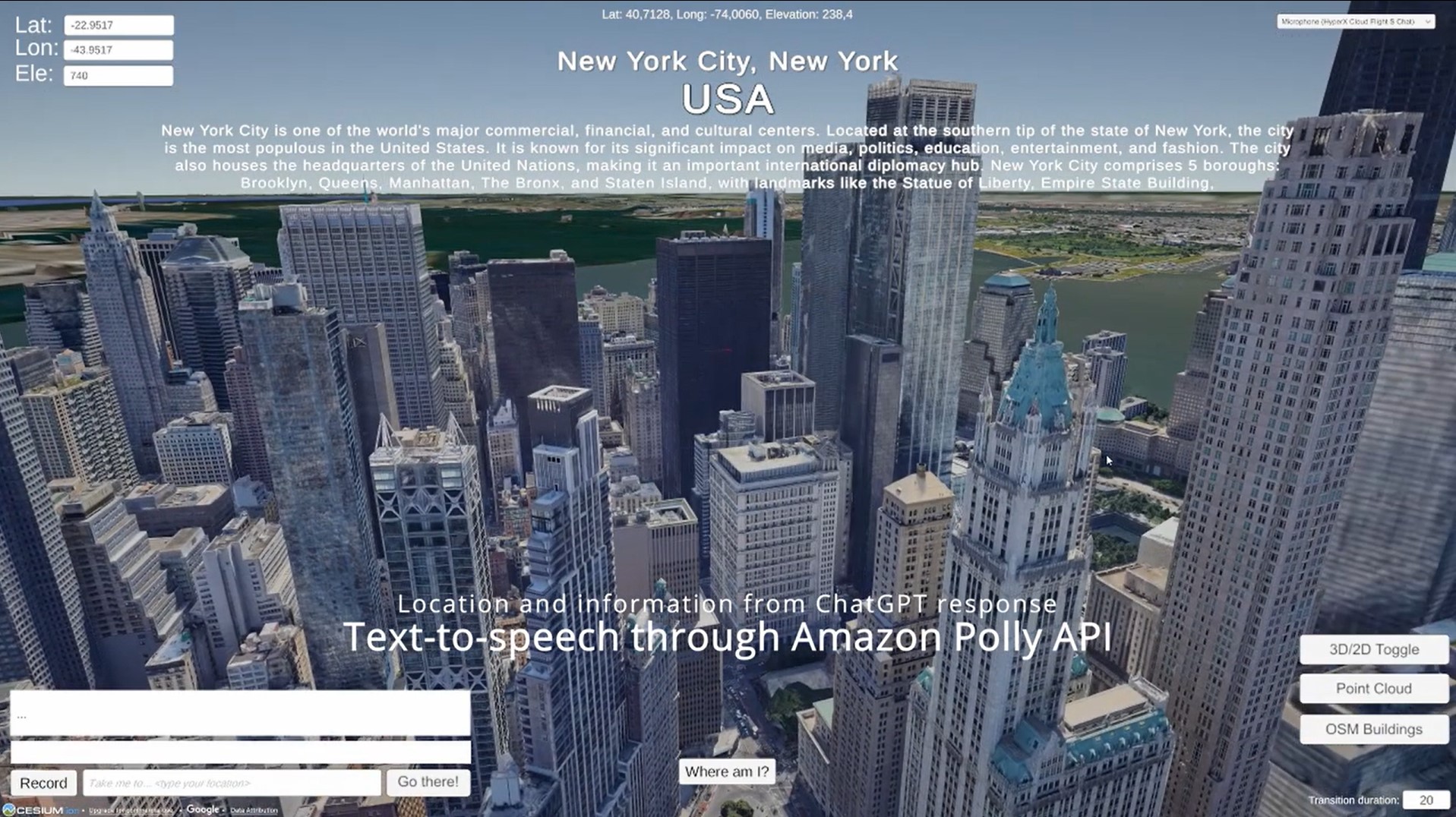 AI navigation project in Unity