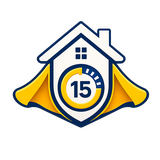 15-Minute House Hero logo